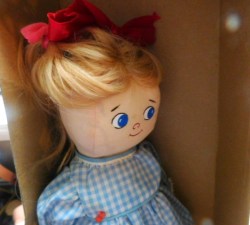 DOLLY DINGLE BLUE CHECK SIDE